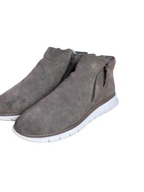 Vionic Dylan High Top Tan Suede Sneakers – Sz 8.5